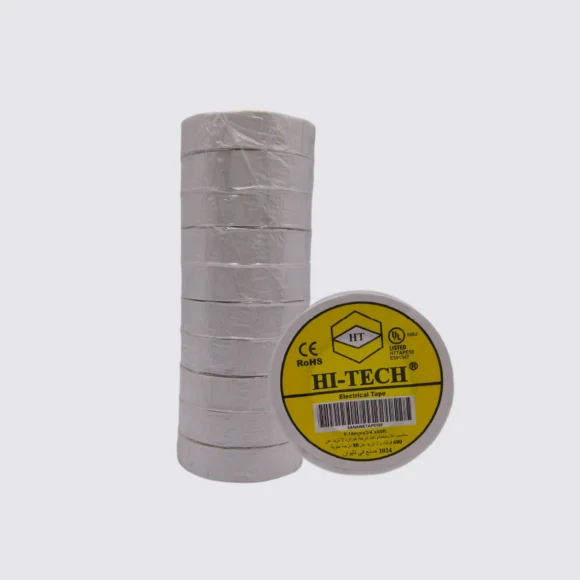 HT-TAPE-50FT WHITE-Vinyl Electrical Tape (50Ft)-03