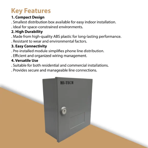 T-B30P 30 Pair HITECH Distribution Box-03