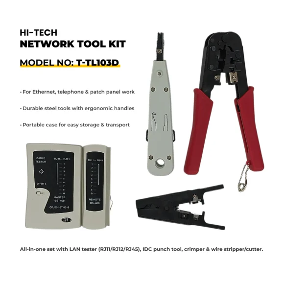 Web HI-TECH Network Tool Kit T-TL103D 3
