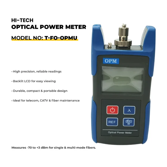 Web HI-TECH Optical Power Meter T-FO-OPMU 3