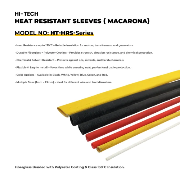 Web Hi-Tech HEAT RESISTANT SLEEVES ( MACARONA) HT-HRS-Series General Post (1)