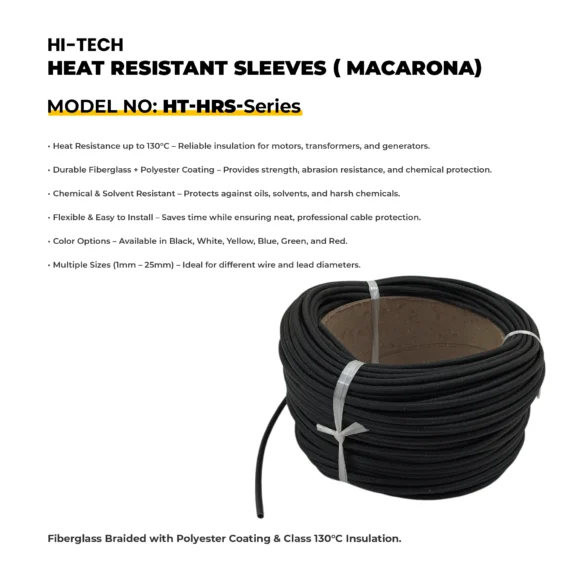 Web Hi-Tech HEAT RESISTANT SLEEVES ( MACARONA) HT-HRS-Series General Post