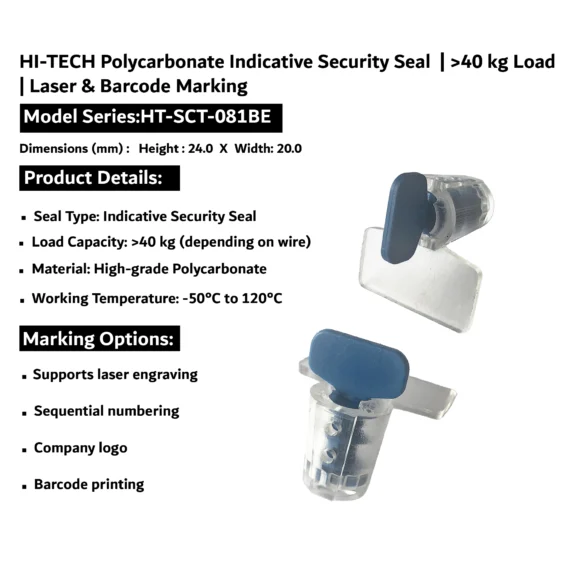 HI-TECH Polycarbonate Indicative Security Seal -02