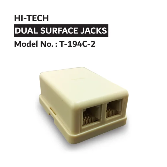 DUAL SURFACE JACKS-HI-TECH-Model No. - T-194C-2.01-01