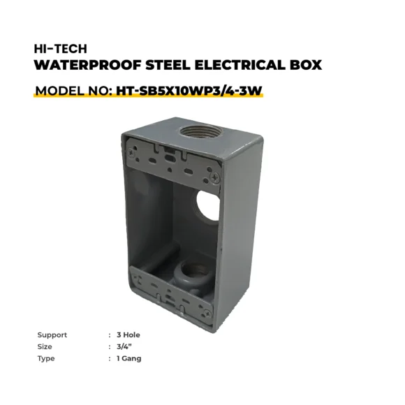 HI-TECH Water Proof Steel Boxes HT-SB5X10WP34-3W (1)