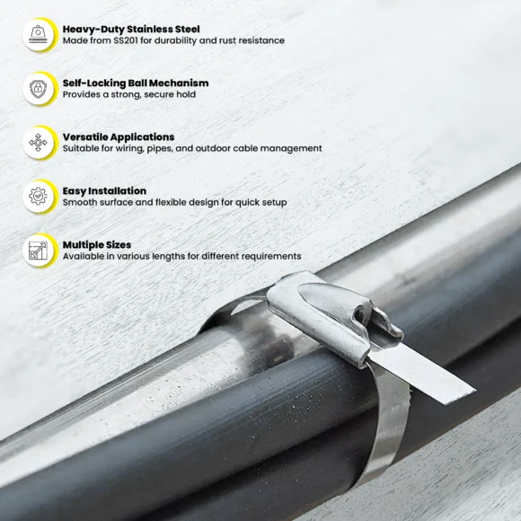 HT-BCT-Stainless Steel Cable Ties-Series-SS201 (7)