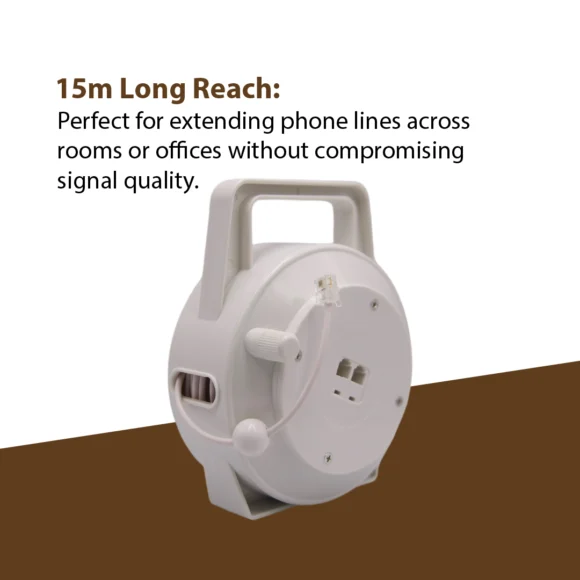 Telephone Extension Cable Reel -T-US-REEL15-02