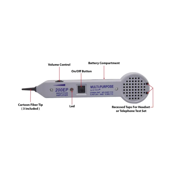Test Tone Probe Hitech. T-701K-HT-06
