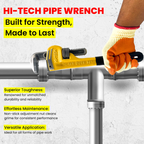 WEB-HI-TECH HeavyDutyPipeWrench-HT-TL-WR10-12-14--10