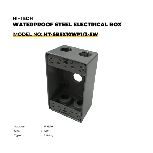 Web HI-TECH Water Proof Steel Boxes HT-SB5X10WP12-5W (1)